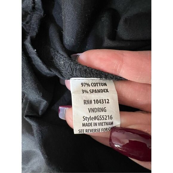 Grunt Style Shirt Womens Large Black Short Sleeve Button-Down NWOT EMS Police - Picture 9 of 12